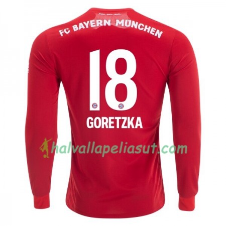 Jalkapallo Pelipaidat FC Bayern München Leon Goretzka 18 Kotipaita 2019-2020 Pitkähihainen